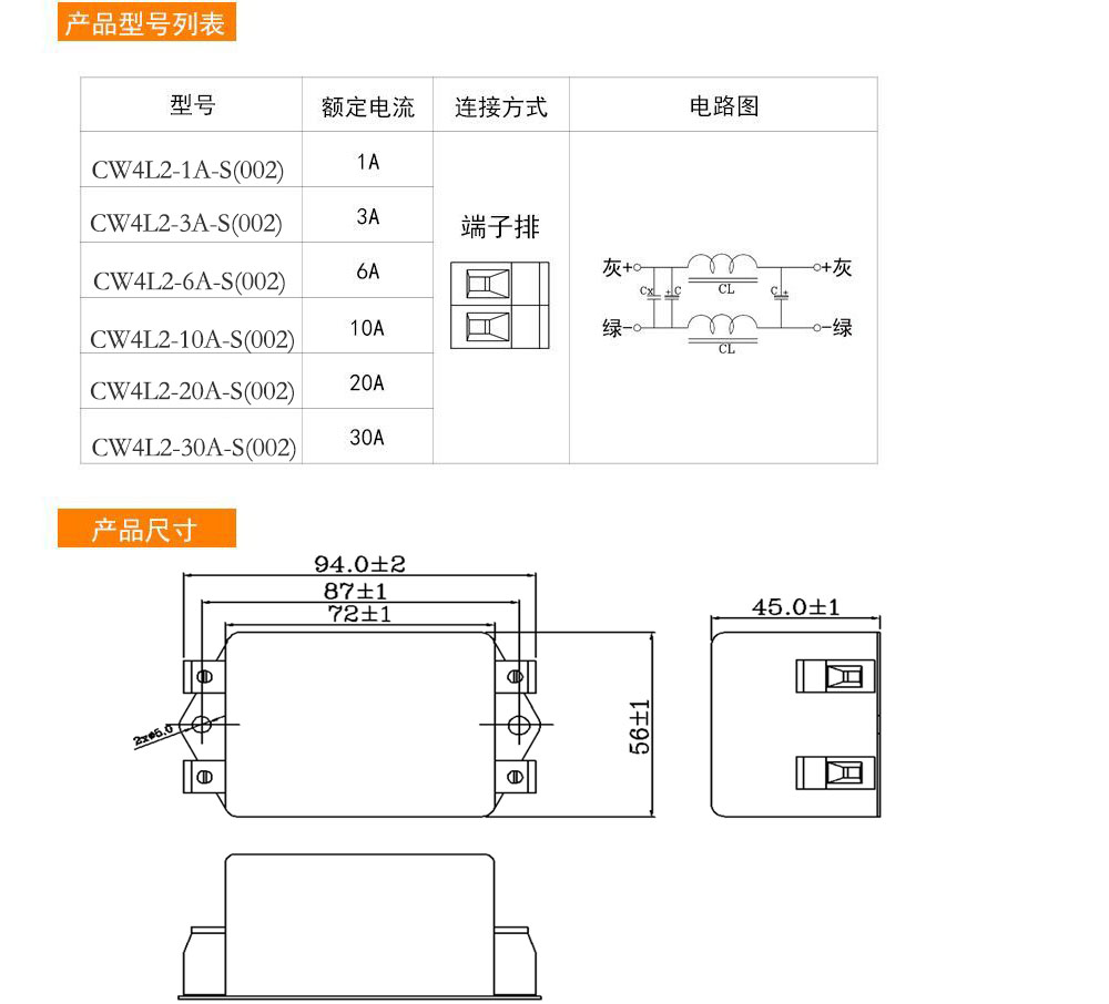 CW4L2-S(002)直流雙極