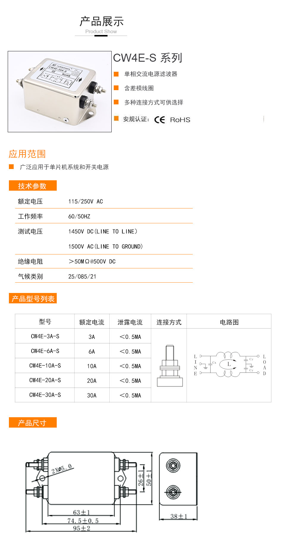 CW4E-S 系列